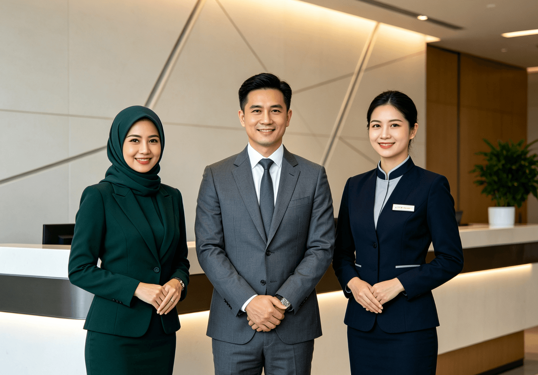 Professional resident service team